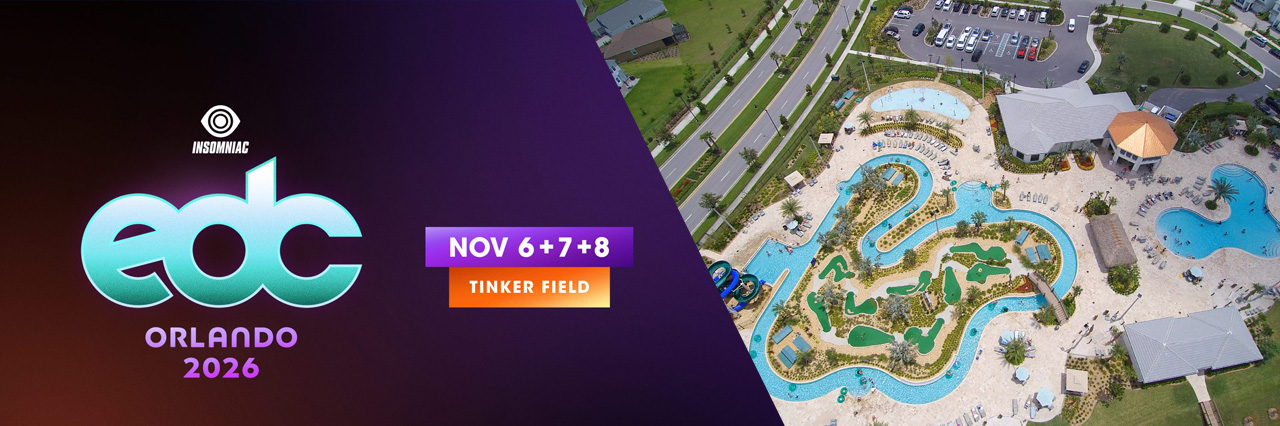 EDC Orlando 2026 | Stay 20 Min from Tinker Field